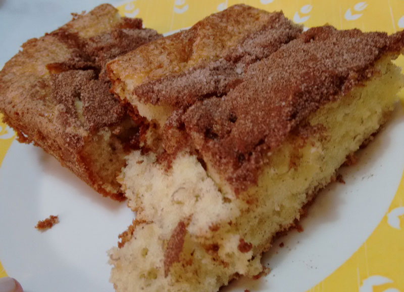 Bolo de Banana na Massa