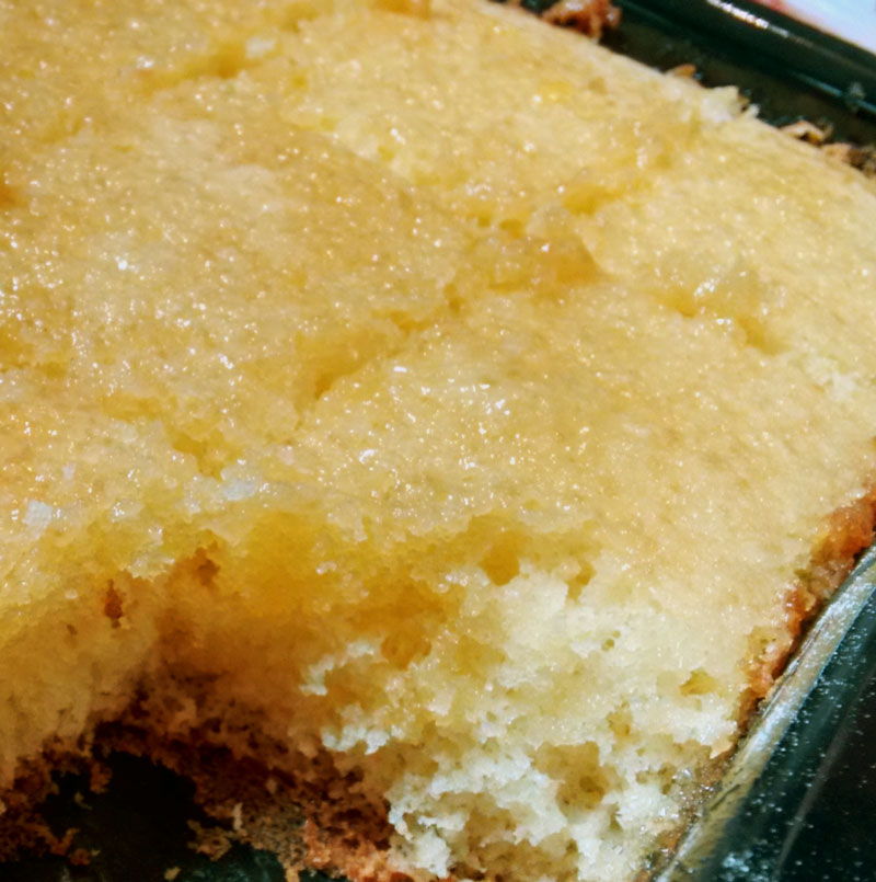 Bolo de Laranja com Calda