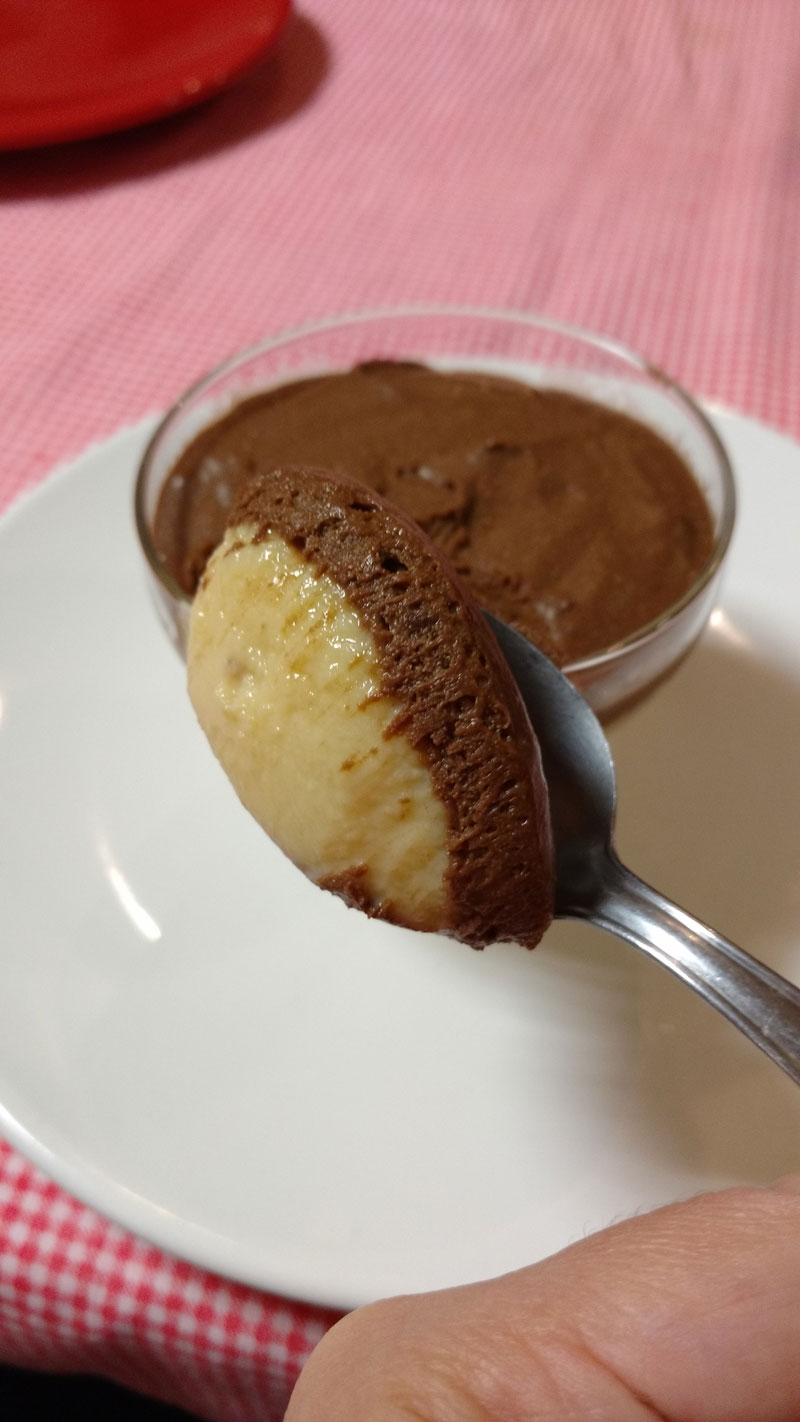 Creme Branco e Mousse de Chocolate